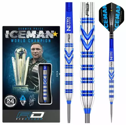Red Dragon Gerwyn Price Blue Originals Dartstikat - Red Dragon Darts Tikat - RDD1890 - 1