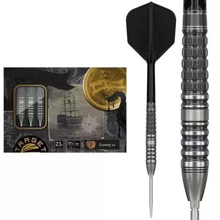 Target Japan Black Marque Lumiere G3 Swiss Point 90% Steel Tip Dartstikat - Target Darts Tikat - 190535 - 1