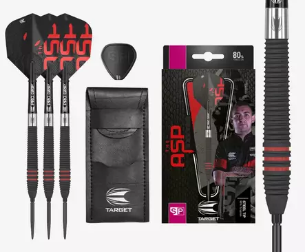 Target Nathan Aspinall 80% BLACK SP 22g Dartstikat - Target Darts Tikat - 190215 - 1