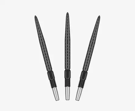 Target RVE Swiss Tikkakärki Musta - Darts Kärjet - 340235 - 1