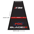 Winmau Pro Zone Precision Blade 6 Soft Feel Dartsmatto & Integrated Oche - Darts lisävarusteet - 8215 - 3