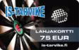 IS-Tarvike Lahjakortti | Darts - Fyysiset lahjakortit - LAHJAK-DARTS-30 - 1