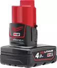 Milwaukee Akku M12 B4 4,0Ah - Milwaukee Akut ja Laturit - 4932430065 - 1