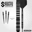 Red Dragon Sable Black Parallel Switch Point 90% Dartstikat - Red Dragon Darts Tikat - RDD3035 - 2
