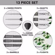 Target Charlie Manby G1 Swiss Point 95% Dartstikat - Target Darts Tikat - 190795 - 3
