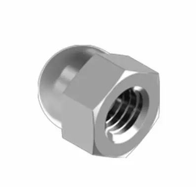 Comstedt Acorn Nut Kupumutteri | A4 Haponkestävä teräs - Mutterit (RST) - 1587-6-5 - 1