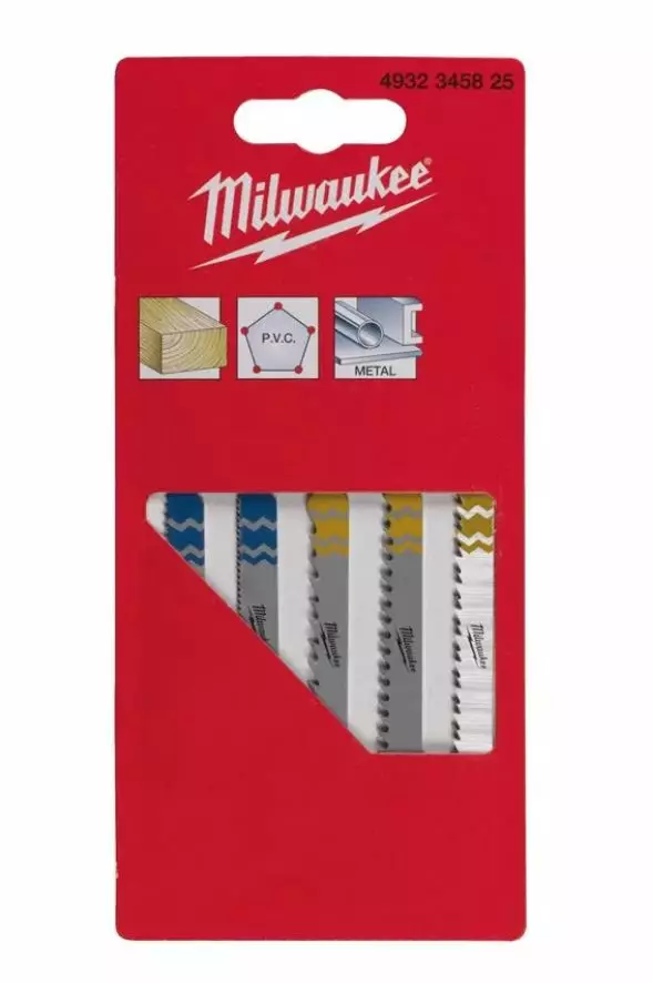 Milwaukee Pistosahan yleisteräsarja - Pistosahan terät - 4932345825 - 1