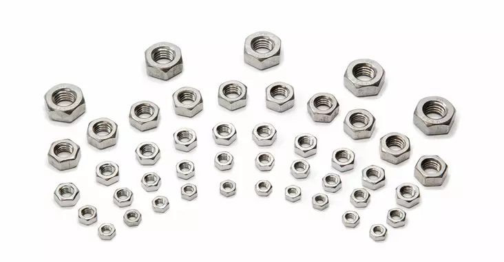 Comstedt A4 Haponkestävä RST mutteri M10 | 5kpl - Mutterit (RST) - 934-10-5 - 1