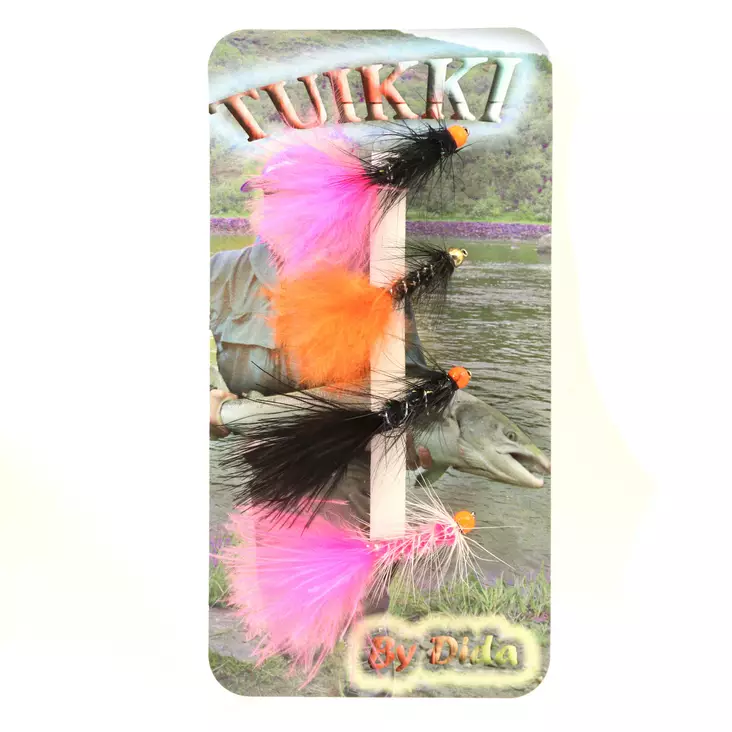 Dida Wolly Bugger Perholajitelma 4kpl #10 - Perhot ja perholajitelmat - BL25 - 1