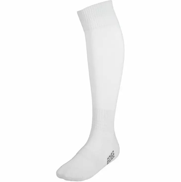 Edge Valkoiset Jalkapallosukat #43-47 - Jalkapallovarusteet - 300305 - 1