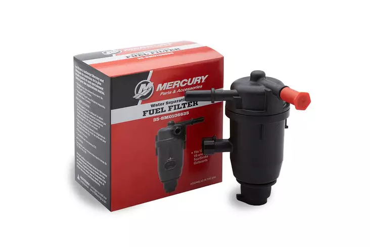Mercury vedenerottava polttoainesuodatin V6/V8 150–350 hv - Mercury Polttoainesuodattimet - 8M0106635 - 1