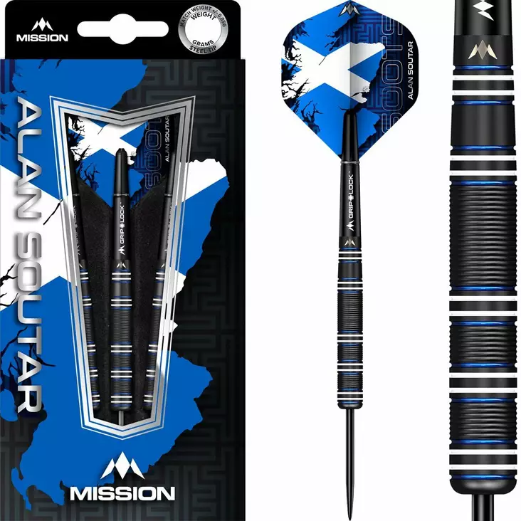 Mission Alan Soutar Black 90% 24 gram - Mission Darts Tikat - MI-001355 - 1