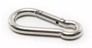 Qvarken karabiinihaka | AISI 316 Haponkestävä - Venekiinnikkeet ja pientarvikkeet - 103-09-0005 - 1