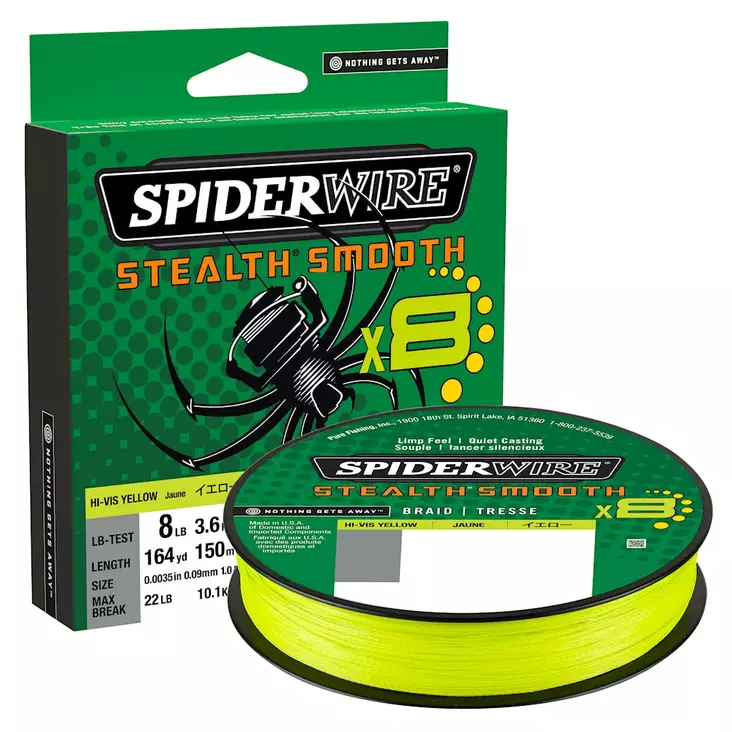 Spiderwire Stealth Smooth X8 Kuitusiima - Kuitusiimat - 1515615 - 1
