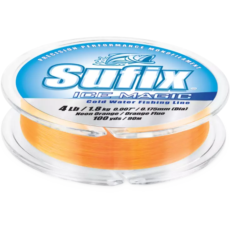 Sufix Ice Magic Pilkkisiima, Neon oranssi - Pilkkisiimat - 124525 - 1
