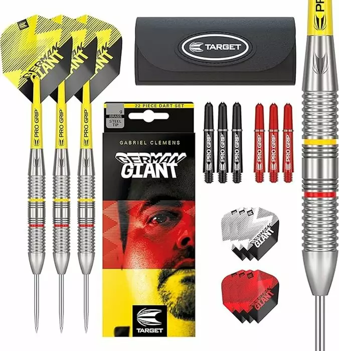 Target Gabriel Clemens 22g Brass Dartstikka Setti - Target Darts Tikat - 170005 - 1