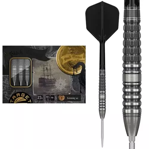 Target Japan Black Marque Lumiere G3 Swiss Point 90% Steel Tip Dartstikat - Target Darts Tikat - 190535 - 1