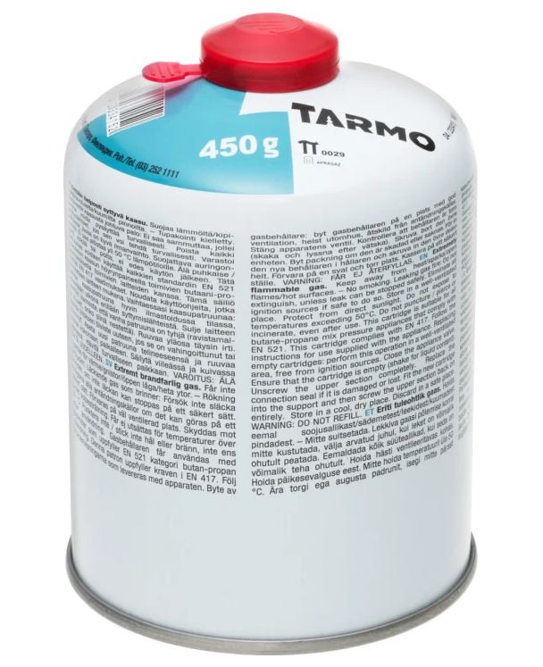 Tarmo Nestekaasupatruuna 450g - Kaasut ja nesteet - 233415 - 1
