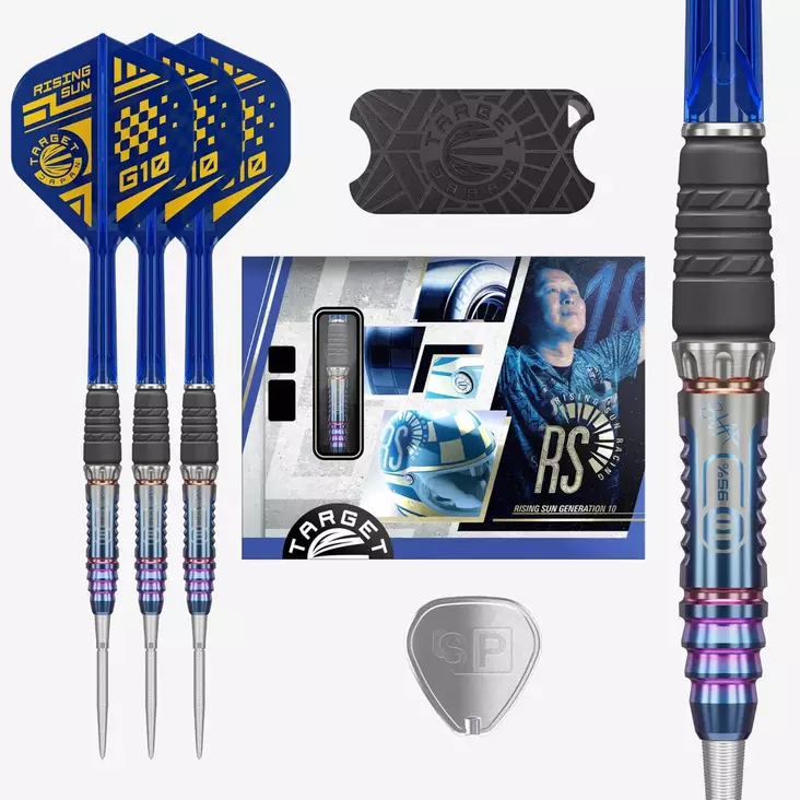 Target Japan Haruki Muramatsu Rising Sun G10 Swiss Point 95% Dartstikat - Target Darts Tikat - 191015 - 1