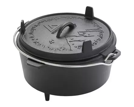 Groenberg Askja valurautapata 4 L Ø25 cm - Retkikeittimet ja tarvikkeet - GR-266016 - 1