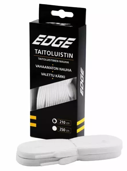 Edge Valkoinen Taitoluistinnauha 210cm - Luistimet ja jääkiekkovarusteet - 690066 - 1