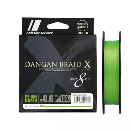 Major Craft Danganbraid X8 Green 150m - Kuitusiimat - DBX8-006 - 1