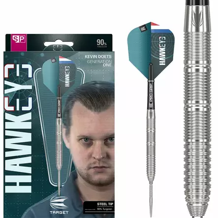 Target Kevin "Hawkeye" Doets First Generation Dartstikat - Target Darts Tikat - 190306 - 1