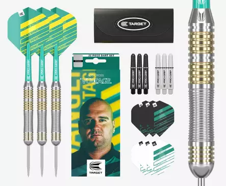 Target Rob "Voltage" Cross Dartstikkasetti 22g - Target Darts Tikat - 170016 - 1