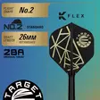 Target Japan The Rising Miracle Limited Edition 95 % tungsten Darts - Target Japan Darts Tikat - 191086 - 6