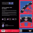 Bull's Shark Pro Blue - Professional Dartstaulu - Dartstaulut - BU-68016 - 4