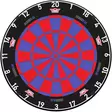 Bull's Shark Pro Blue - Professional Dartstaulu - Dartstaulut - BU-68016 - 1
