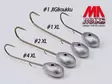 MA Jigixs 4-11g 3kpl jigipää - Jigipäät - 204586 - 1