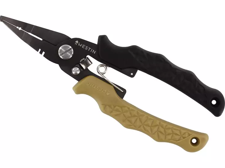 Westin HD Split Ring Pliers Large 16cm Black Sand Pihdit - Pihdit, sakset ja kidanavaajat - H002-627-026 - 1