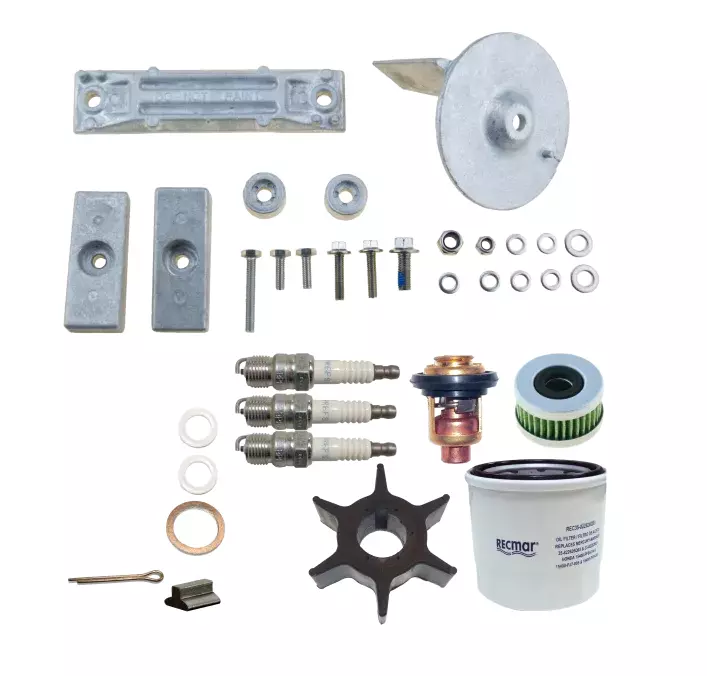 Recmar Huoltosarja Honda BF60A perämoottorille - Honda Tarvike Huoltosarjat - REC06211-ZZ3-506 - 1