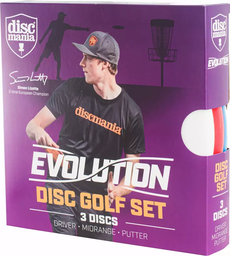 Discmania Evolution Disc Golf setti - Valmiit Frisbeegolf -kiekkosetit - 10836 - 1