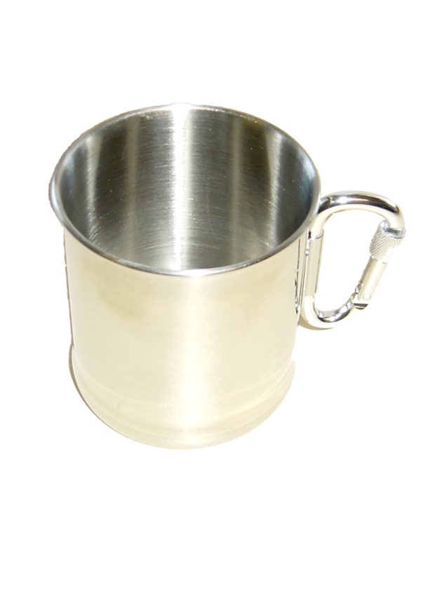 King Camp Metallimuki karabiinihakasella - Retkiastiat ja aterimet - 11216 - 1