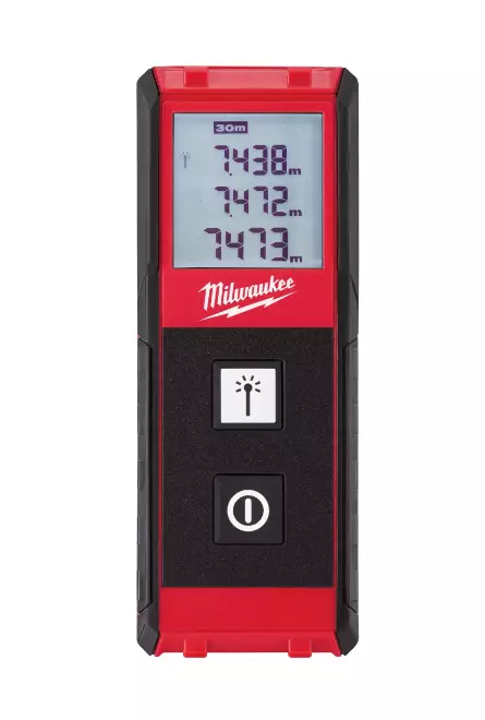 Milwaukee Laseretäisyysmittari LDM 30 - Milwaukee Erikoistyökalut - 4933459276 - 1