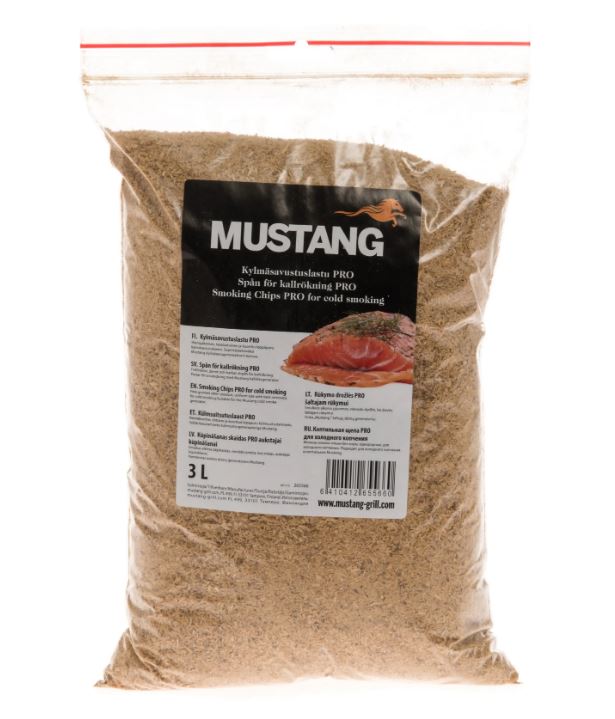 Mustang Kylmäsavupuru PRO Leppähake 3L - Grillit ja savustimet - 265566 - 1