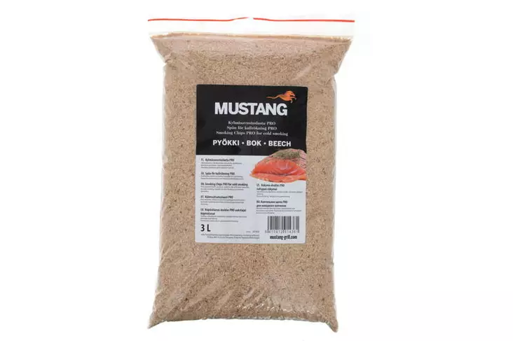 Mustang Kylmäsavupuru Pro Pyökki 3l - Grillit ja savustimet - 291436 - 1