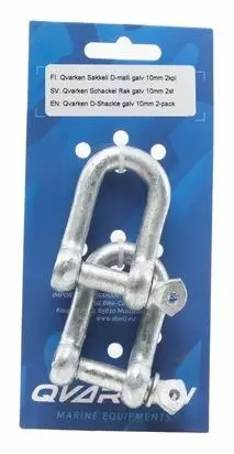 Qvarken galvanoitu D-Sakkeli kierretapilla - Venekiinnikkeet ja pientarvikkeet - 103-05-0006 - 1