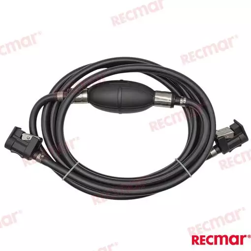Recmar Polttoaineletku Primer-pumpulla Yamaha Perämoottoreihin 6 mm - Polttoainejärjestelmä - REC6Y1-24306-56 - 1