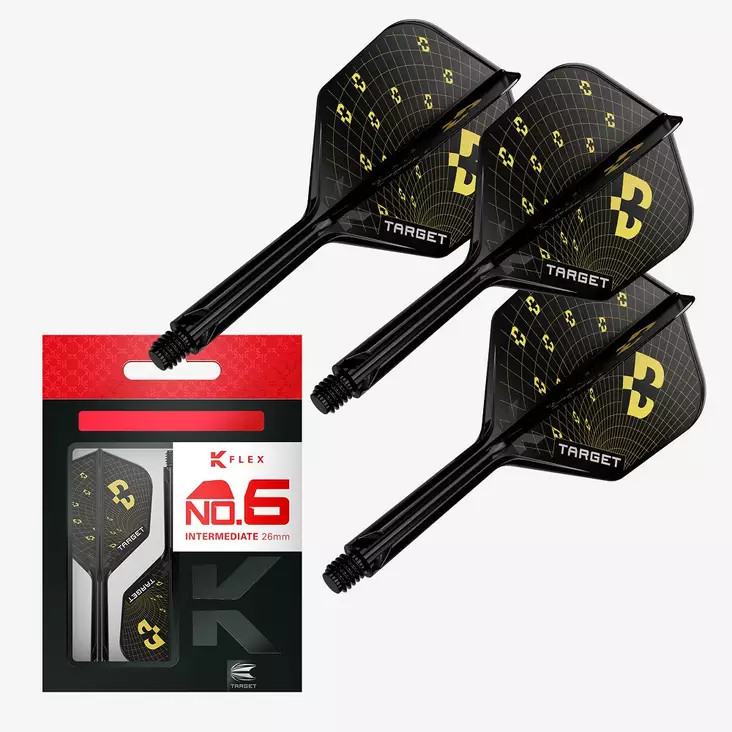 Target K-Flex Bolide NO6 Dartsulat - Kiinteäsulkaiset varret - 410166 - 1