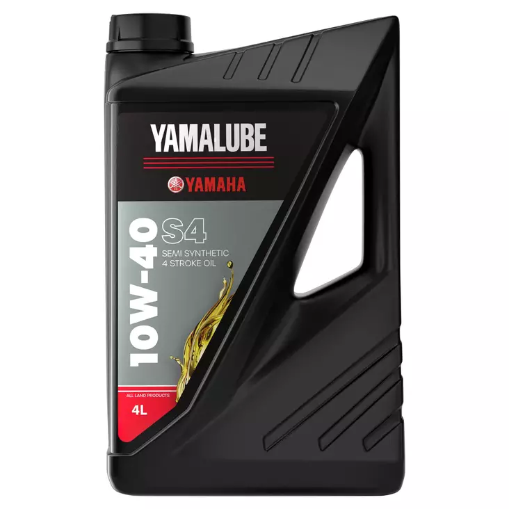 Yamalube S4 10W-40 4 L moottoriöljy - Yamaha OEM Öljyt ja Kemikaalit - YMD650210406 - 1