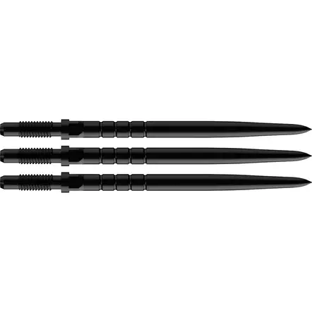 Bull's Convertible Points Ringed Grip Black - Darts Kärjet - BU-57707 - 1