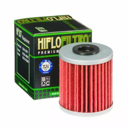 Hiflo Filtro Öljynsuodatin HF207 - Mopon ja Moottoripyörän varaosat - HF207 - 1