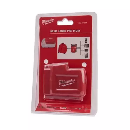 Milwaukee Akku adapteri M18 USB - Milwaukee Akut ja Laturit - 4932471597 - 2