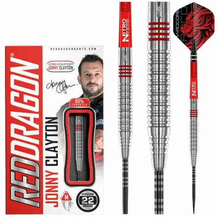 Red Dragon Jonny Clayton Original 2.0 Dartstikat - Red Dragon Darts Tikat - RDD2657 - 1
