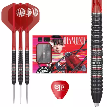 Target Japan Kosuwu Iwao Diamond G4 Swiss Point 90% Dartstikat - Target Darts Tikat - 191027 - 1