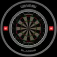 Winmau Pro Line 1.0 Black Surround Seinäsuoja - Dartstaulun seinäsuojat  - 4457 - 4