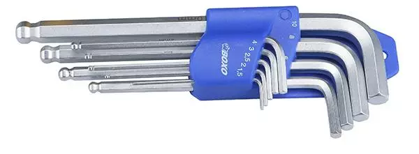 Boxo Kuusiokoloavainsarja 1,5 - 10mm - Kuusiokoloavaimet - 284-B91-3467 - 1